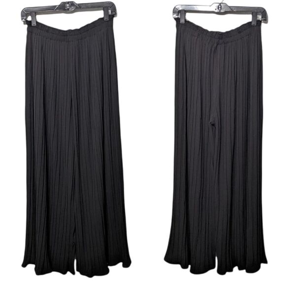 ETEN Pleated Crinkle Wide Leg Flowy Pants 1X - Picture 8 of 8
